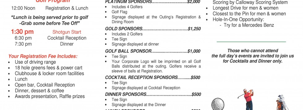 9/11 Responders Remembered Park Golf Outing